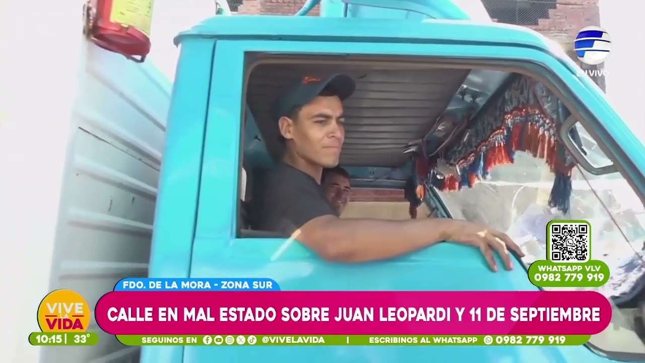 #PituWillis en Fdo  De la Mora   Zona Sur, calle en mal estado sobre Juan Leopardi y 11 de septiembr