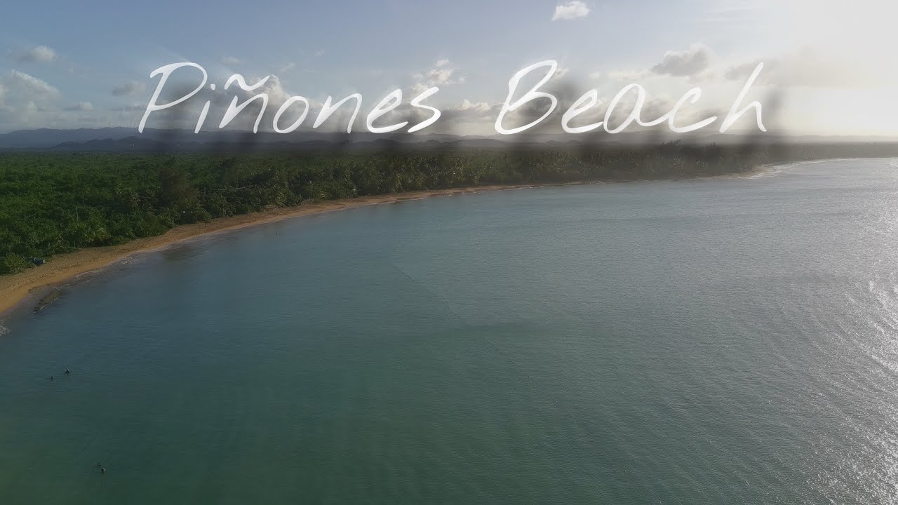 Pi&ntilde;ones Beach, Puerto Rico | 4K Full HD cinematic drone footage