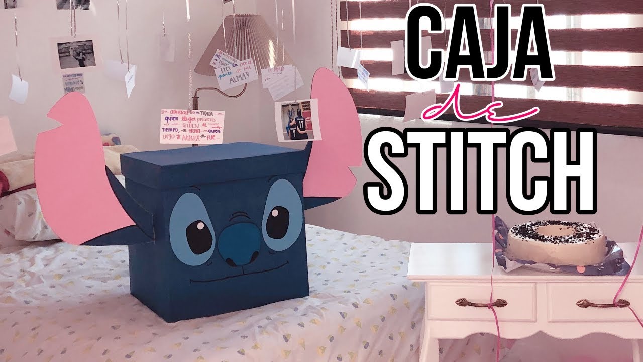 DIY Caja de STITCH!