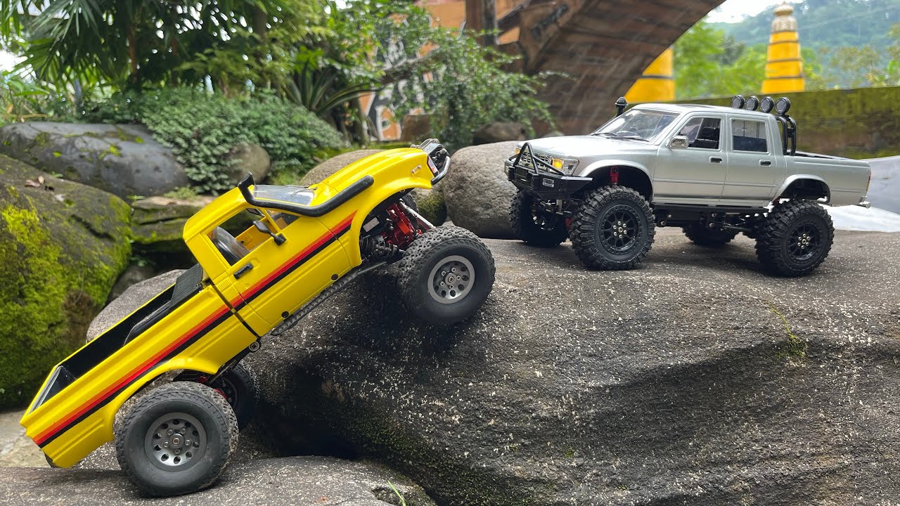 WPL C24 VS WPL C64-1 FULL UPGRADE ‼️ ROCK CRAWLER