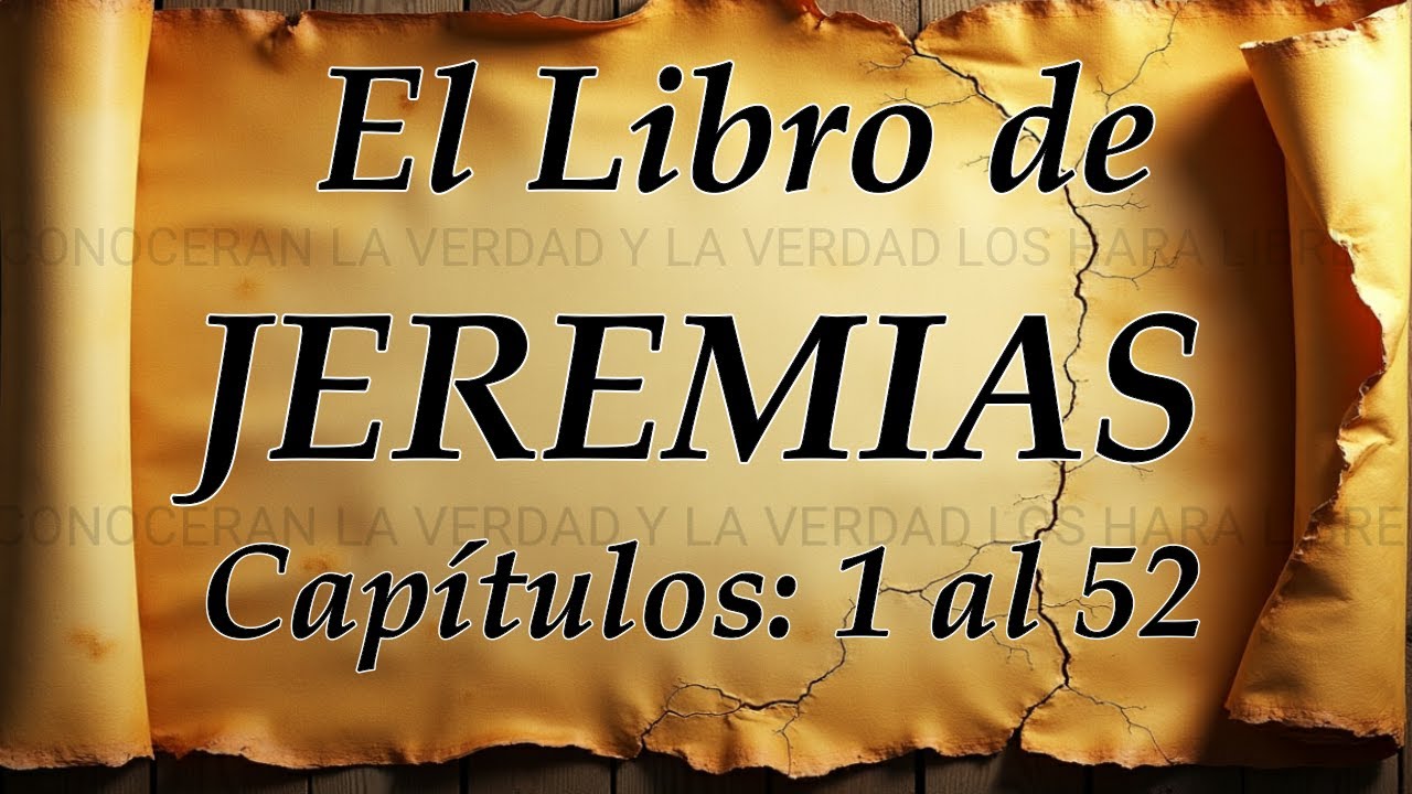 JEREMIAS 1 AL 52 - ESTUDIO BIBLICO - EXPLICADO POR J Vernon McGee