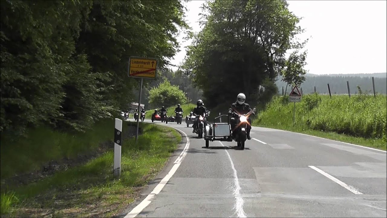 MZ - Ausfahrt zum Forumtreffen 2011 Heiligenstadt