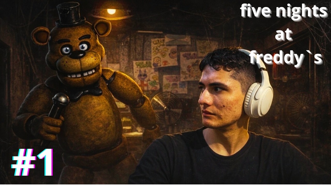 EU TO SENDO PERSEGUIDO POR UM URSO?! / Five Nights at Freddy’s EP. 1 (Até a Noite 4!)