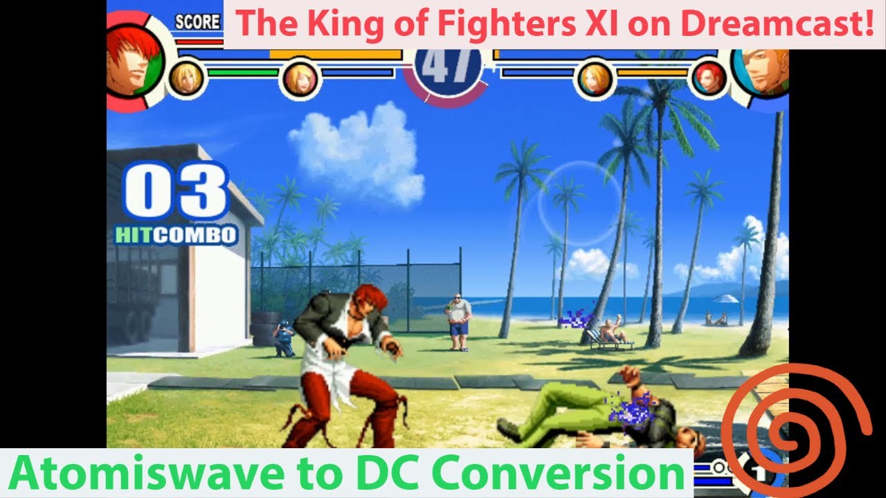 The King of Fighters XI on Dreamcast - Atomiswave to Dreamcast Conversion!