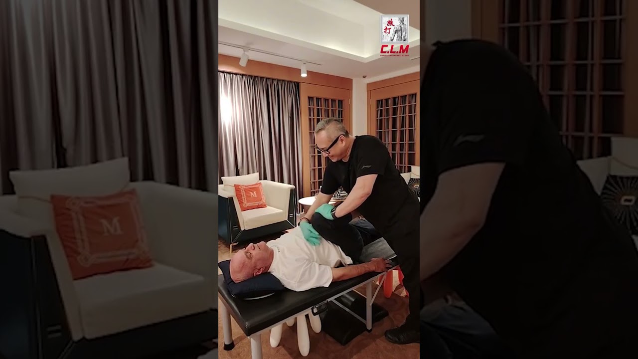 The man has improved his body condition after Tit Tar session with Master