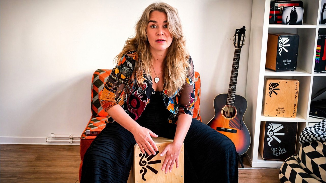 'Oye Como Va' on Cajon