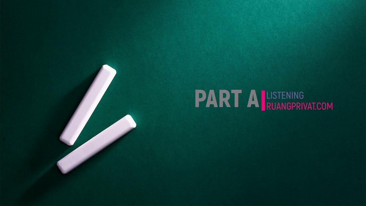 TOEFL Strategy for listening part A | Focus on the last line | ruangprivat