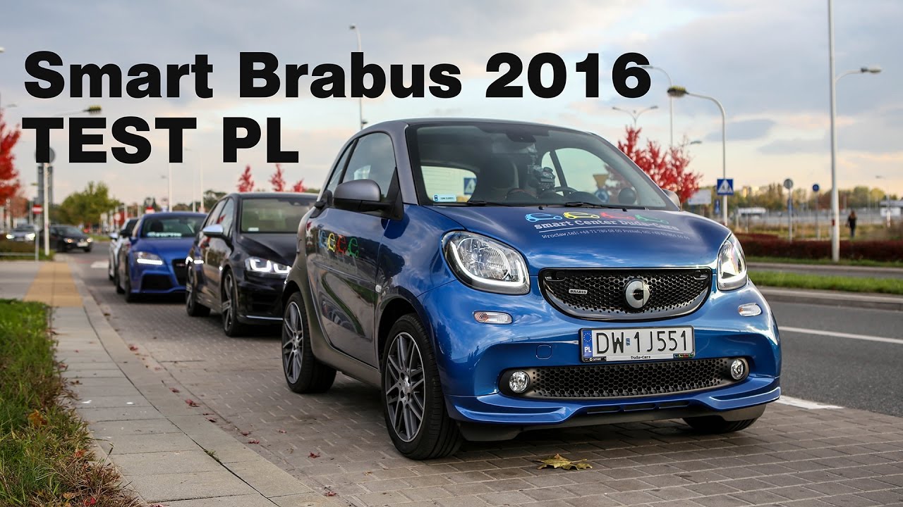 Smart Brabus fortwo 2016 TEST PL