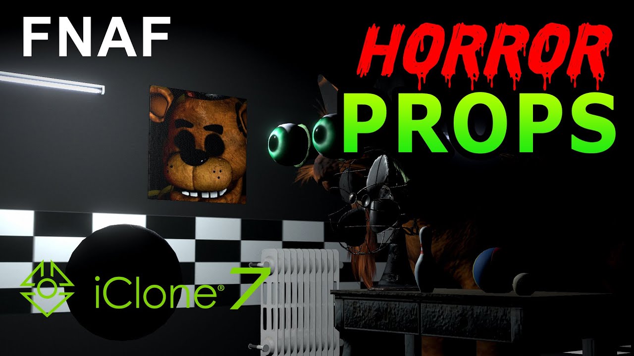 КАК СОЗДАТЬ ФНАФ В iClone 7 и Gdevelop (Урок Five nights at Freddy's) часть 3