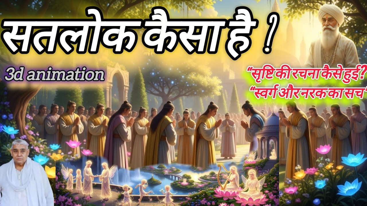 सतलोक कैसा है? | सृष्टि की रचना कैसे हुई | स्वर्ग और नरक का सच | Sant Rampal Ji Maharaj