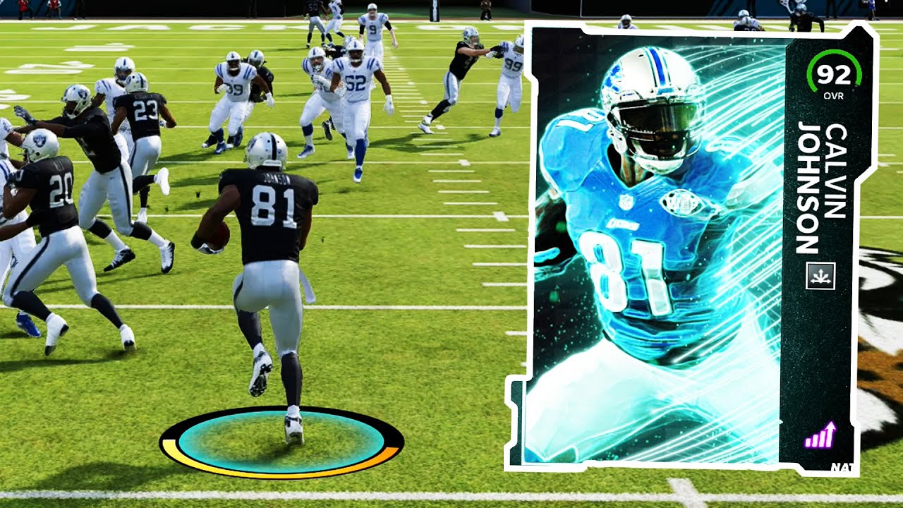 Кэлвин Джонсон всех разносит! Madden 22