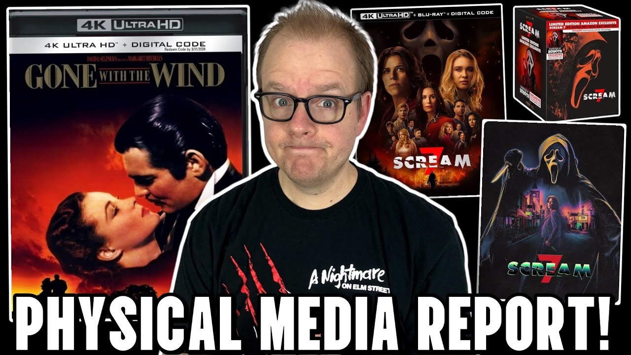 Gone WITH The Wind And ALL The SCREAM 7 4K Editions! | The Physical MEDIA Report #305