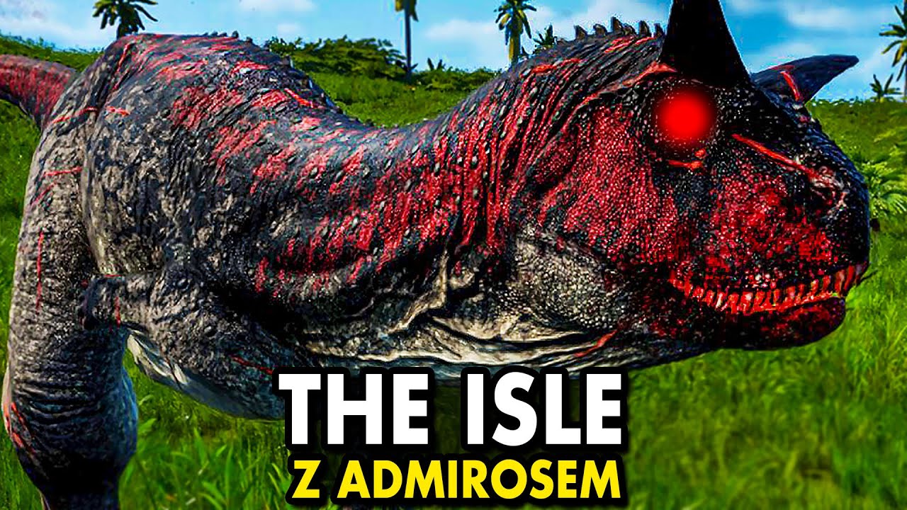 TO MOGŁO SIĘ BARDZO ŹLE SKOŃCZYĆ... ATAK NA CARNOTAURY - The Isle Evrima z Admiros