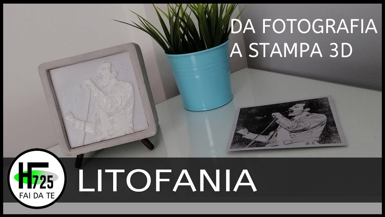 Da fotografia a stampa 3d - Litofania con la Ender 3