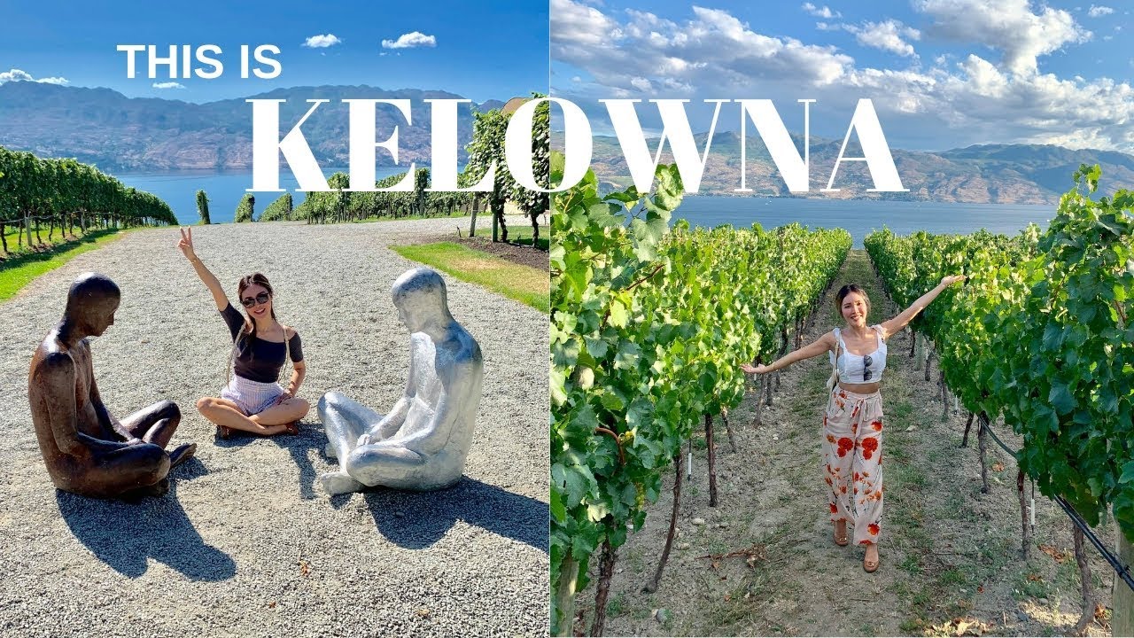 Kelowna & the Okanagan Valley VLOG - Sparkling Hills, Mission Hill, Wine Tour