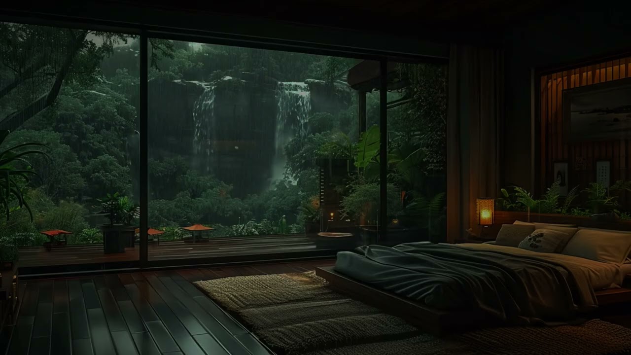 Rain Sounds for Meditation 🌧 432Hz Zen Rain Ambience for Peace & Relaxation 🧘🏽‍♂️