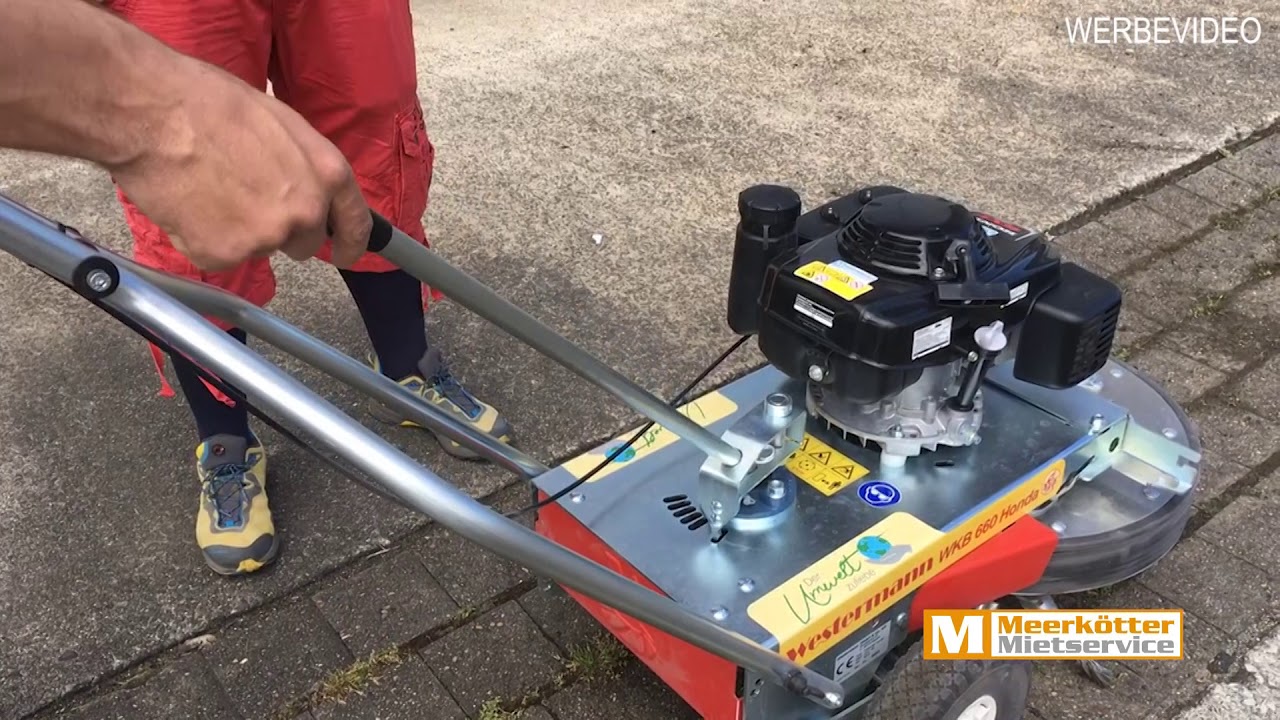 WESTERMANN Wildkrautbürste WKB 660 Honda | Meerkötter Produktvorstellung