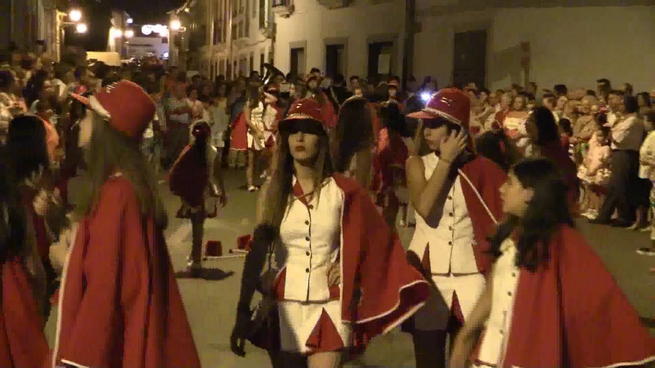 Majorettes en la Feria de San Roque 2016. Dos Torres(Córdoba)