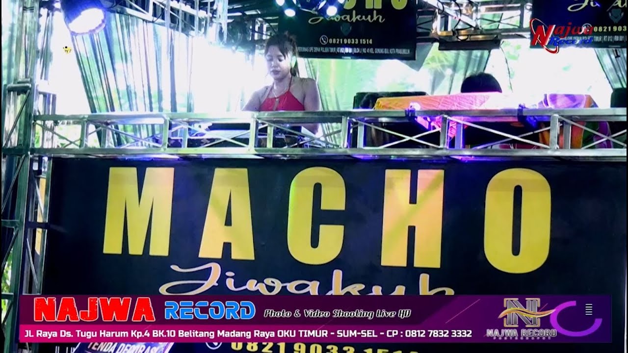 FULL DJ TERBARU 2025 || OT MACHO ENTERTAIMENT || FDJ FITRI MALIKA || LIVE NAJWA RECORD