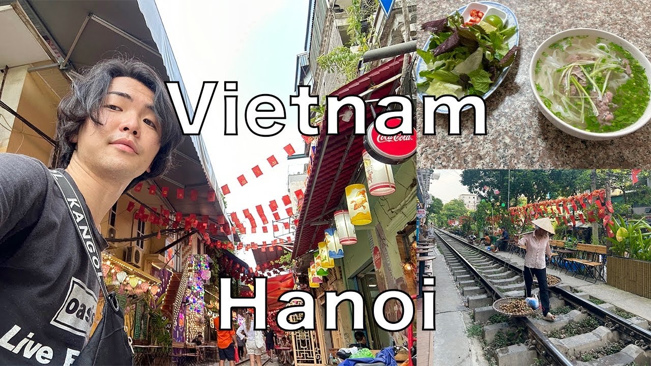 【VLOG🇻🇳】トランジットのつもりが、旅のハイライトになったハノイ旧市街