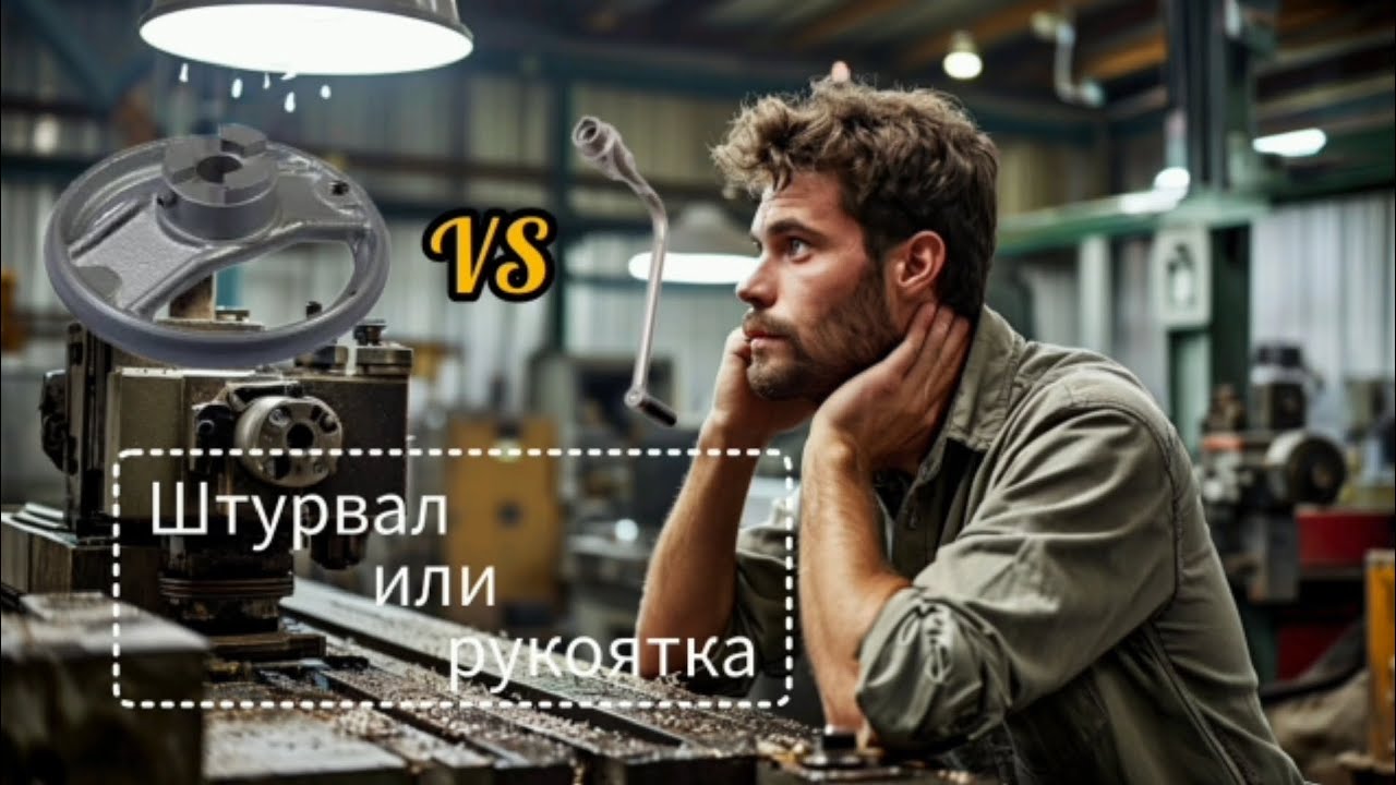 Замена Г-образных рукояток фрезерного станка на штурвалы. Продолжение истории про 