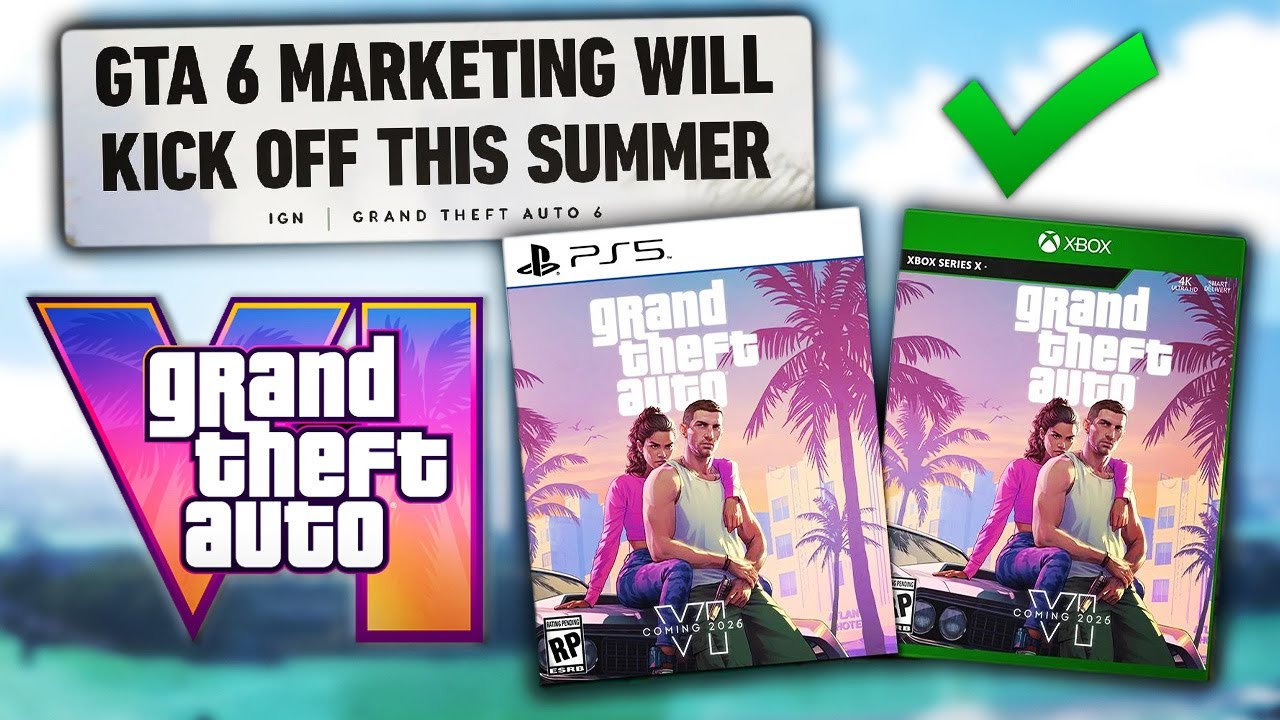 Сенсационная новость о GTA 6! Подтверждена информация о летней маркетинговой кампании и физически...