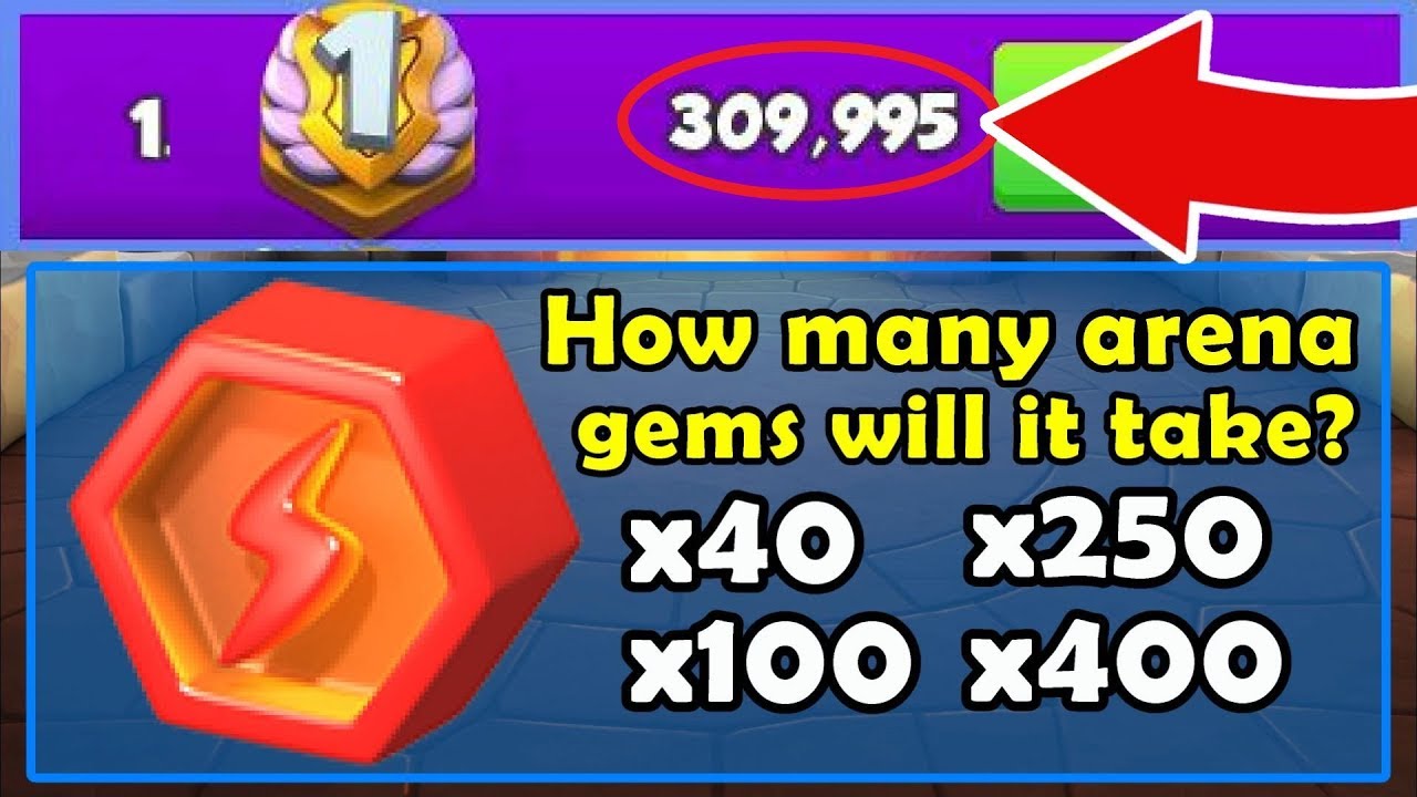 310,000 ARENA POINTS?! How Many ARENA GEMS Does It Take to WIN In ELITE LEAGUE?! - DML #1263
