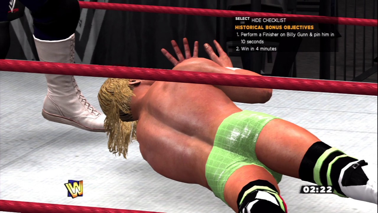 WWE '13 (PS3) Bonus Match 3: Dude Love vs. Billy Gunn
