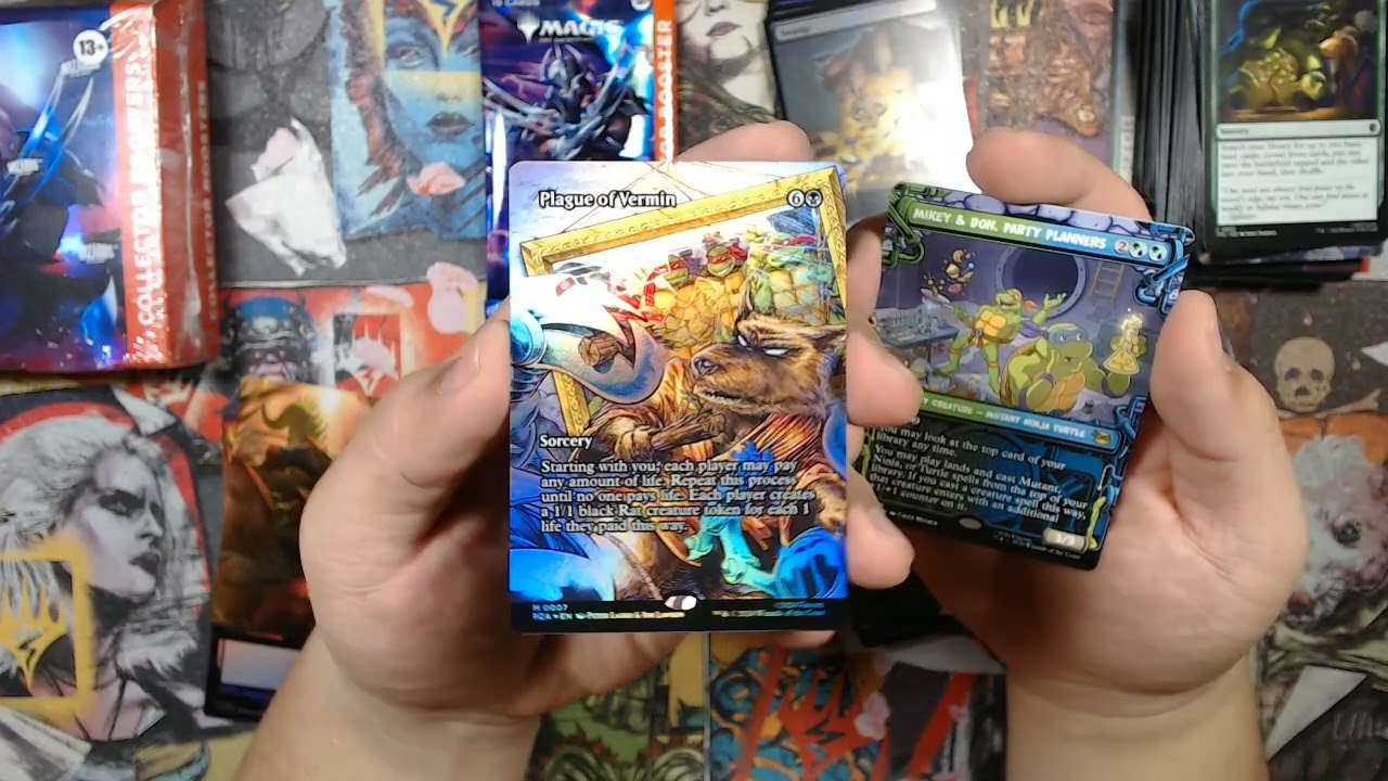 TMNT Collector Draft Box Opening, Times 2