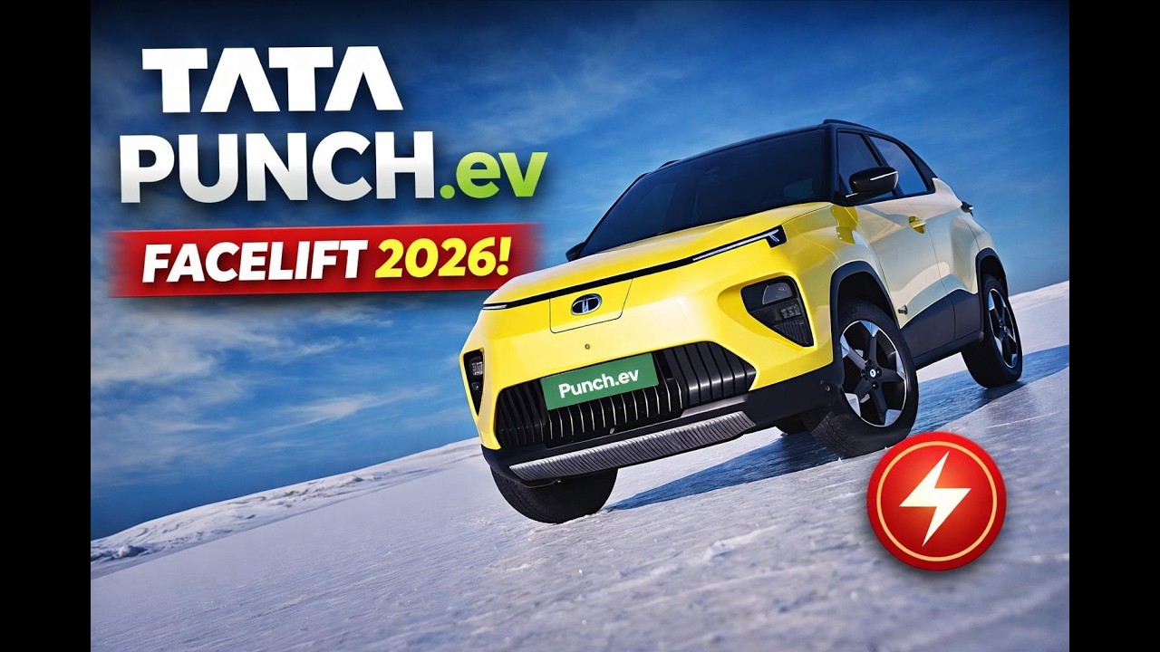 Tata Punch.ev Facelift 2026 🔥 Kitna दमदार ? Price, Range & Full Details Auto Queries #tatamotors