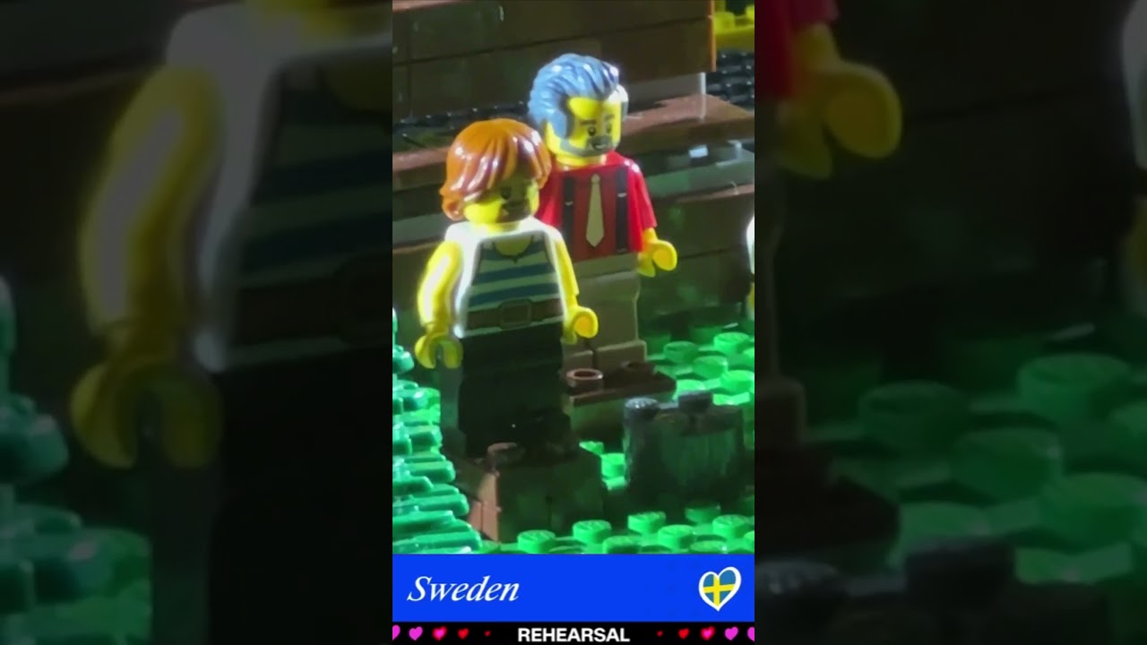Lego Eurovision Sweden's Performance!!! 
