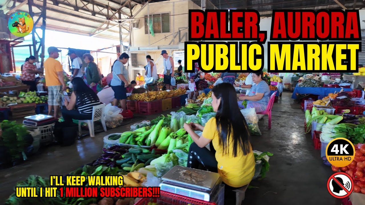 Baler Before the New Year | Quiet Streets & Local Market Walk