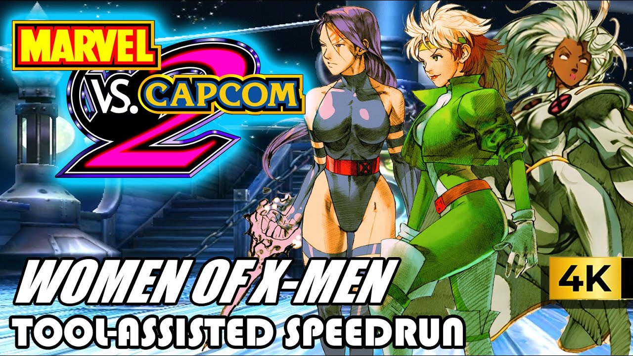 [TAS] Marvel Vs. Capcom 2: Woman of X-men - Difficulty Level: 8 -  (ULTRA HD - 4K) / Production 2026