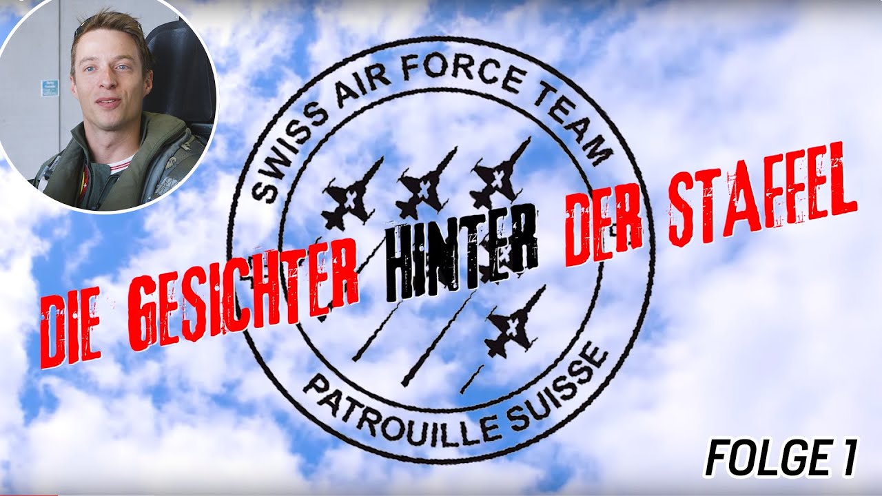 Right Wing Claudius Meier | 55 Jahre Patrouille Suisse | Folge 1