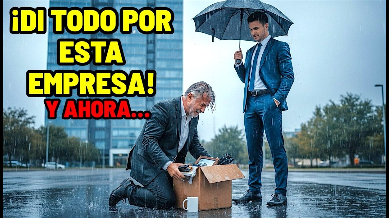 ¡YA NO SIRVES MÁS, estás DESPEDIDO! —le dijo el CEO al viejito
