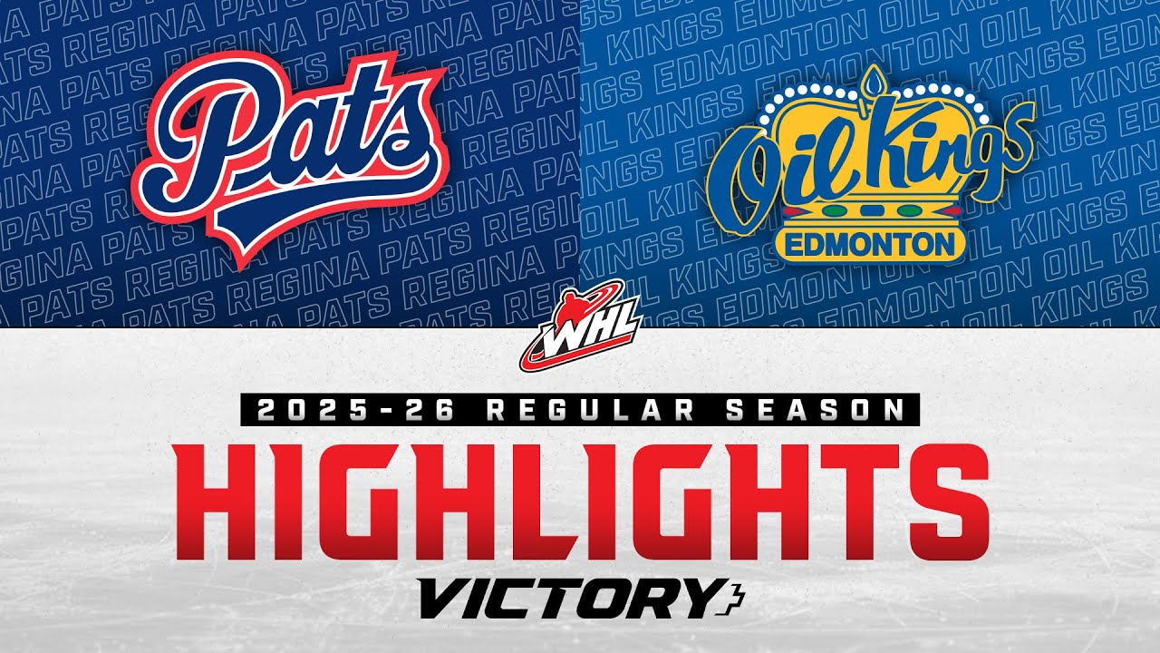 Regina Pats at Edmonton Oil Kings 01/21 | WHL Highlights 2025-26