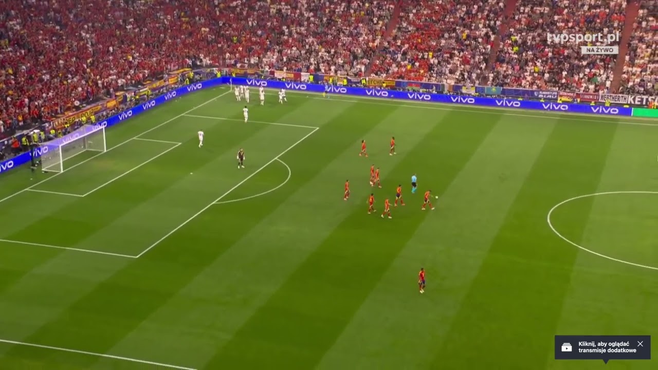 Spain x France | Euro 2024 | Tactical Camera