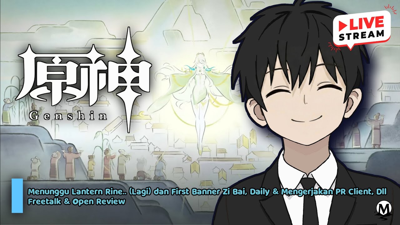 Bruhhh Tidur bntr gak ngaruh:v, tak palah ya Ayo menjadi Morning Person | Chill | 【 Genshin Impact 】