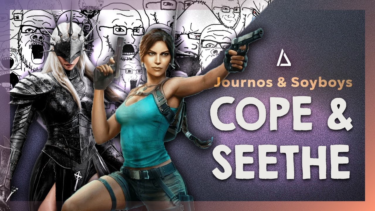 Soyboys & Game Journos are Angry at the new Lara Croft 🤡