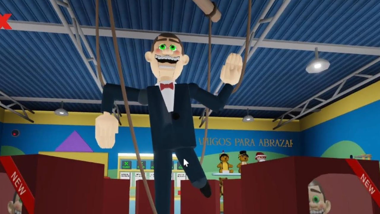 ESCAPANDO DE LA JUGUETERIA DE MR FUNNY!