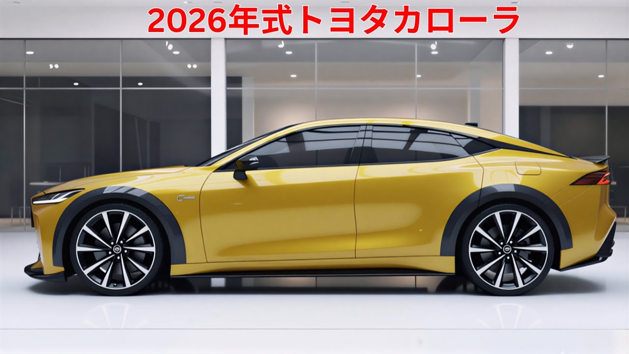 【2026年最新】トヨタ・カローラ全貌公開｜進化した走行性能と最先端技術