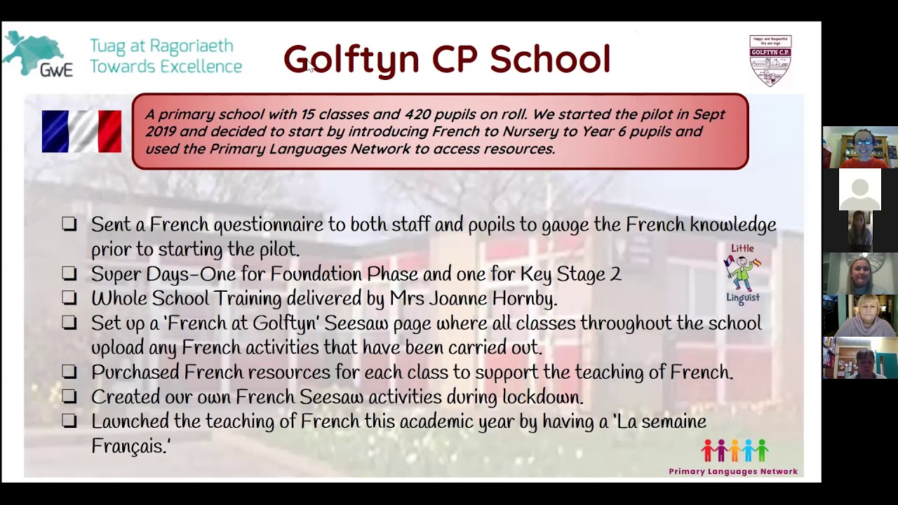 Gweminar Ieithoedd Tramor Modern / Modern Foreign Languages Webinar 18/01/21