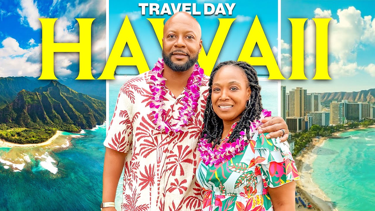 Flying to Oahu! Our First Day in Hawaii 🇺🇸 | Hilton Waikiki + Epic Luau Night