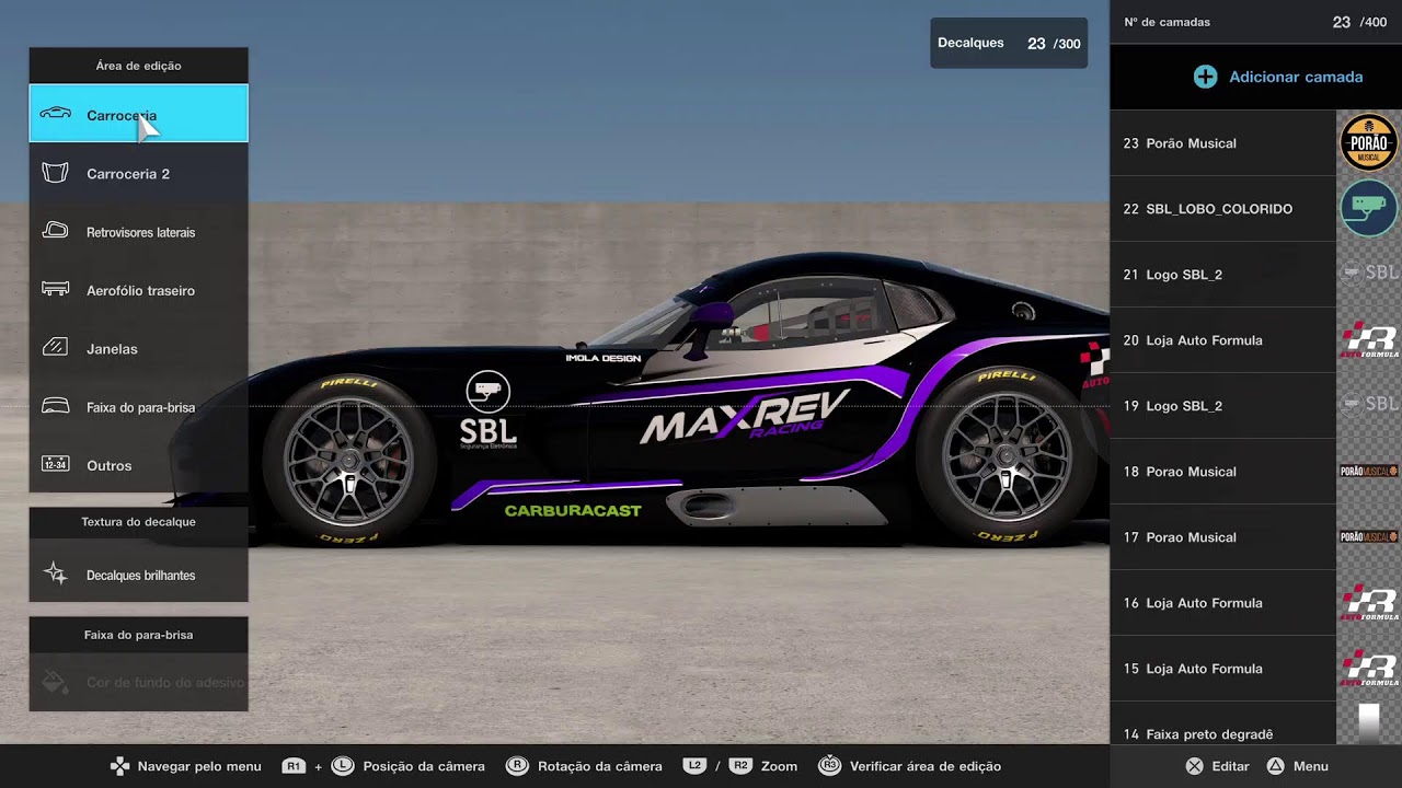 Pintura MaxRev 2026.1