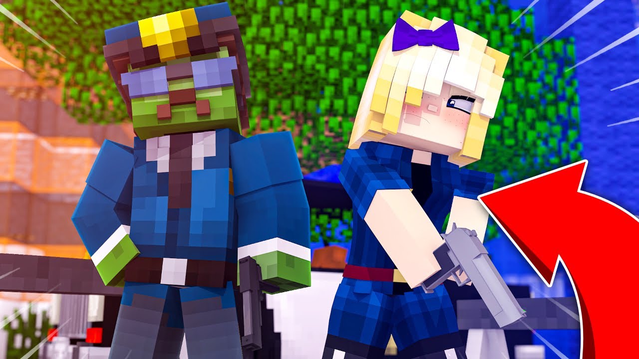 MA COPINE REJOINT LA POLICE SUR MINECRAFT ! 👮 ENQUÊTE DISPARITION BOOBA... Inspecteur Diabolo !