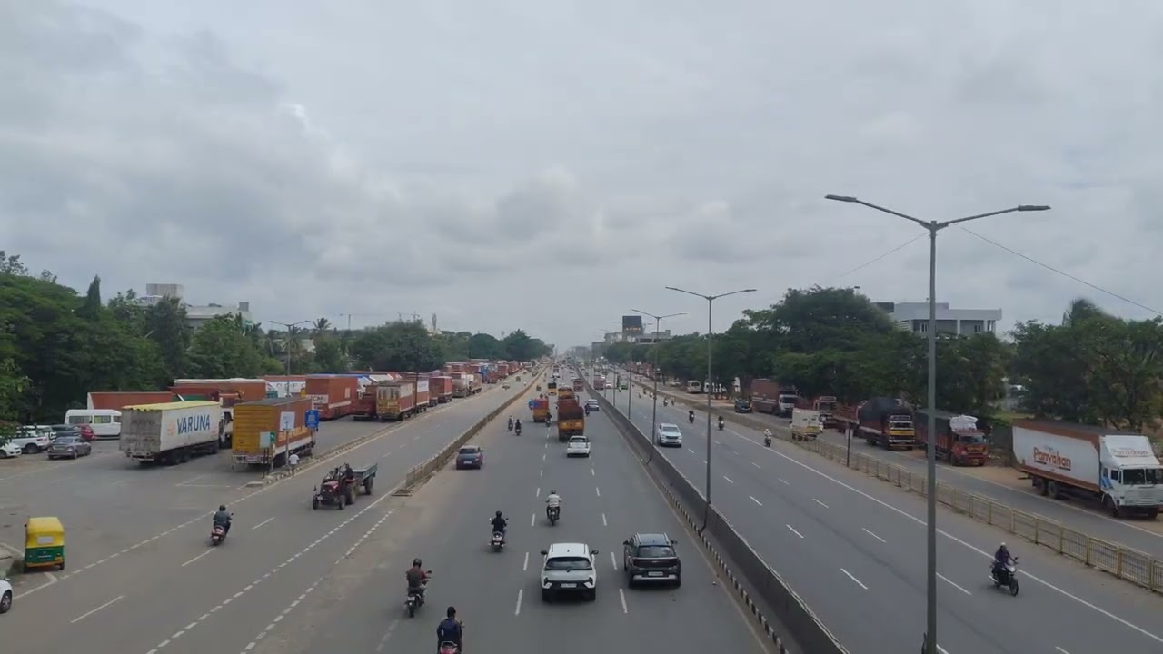 Bangalore Bamsandra Highway Road 🛣️ | Beautiful Highway Drive 🌿 |Karnataka Travel Vlog 🇮🇳 #ligang200