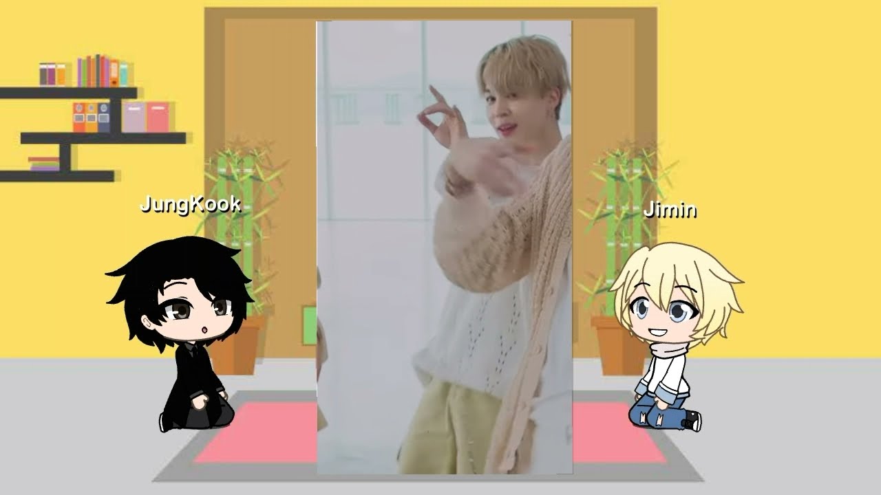 ~ Jikook reagindo ao Jimin dançando (React Gacha Life) ~ BTS