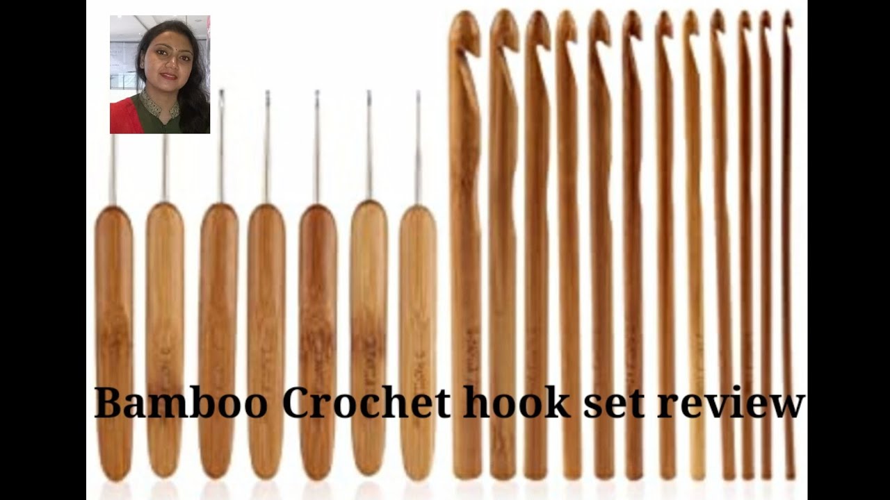 Bamboo crochet hook set review