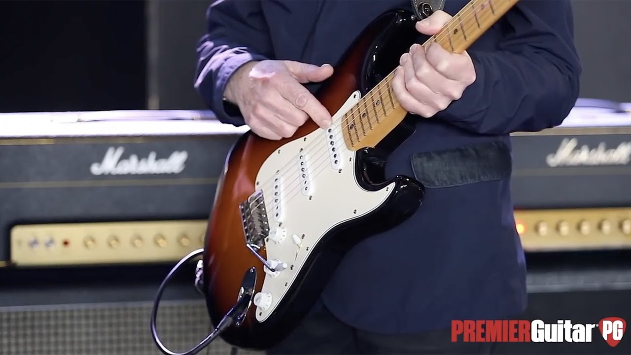 Robin Trower on his Signature Fender Strat
