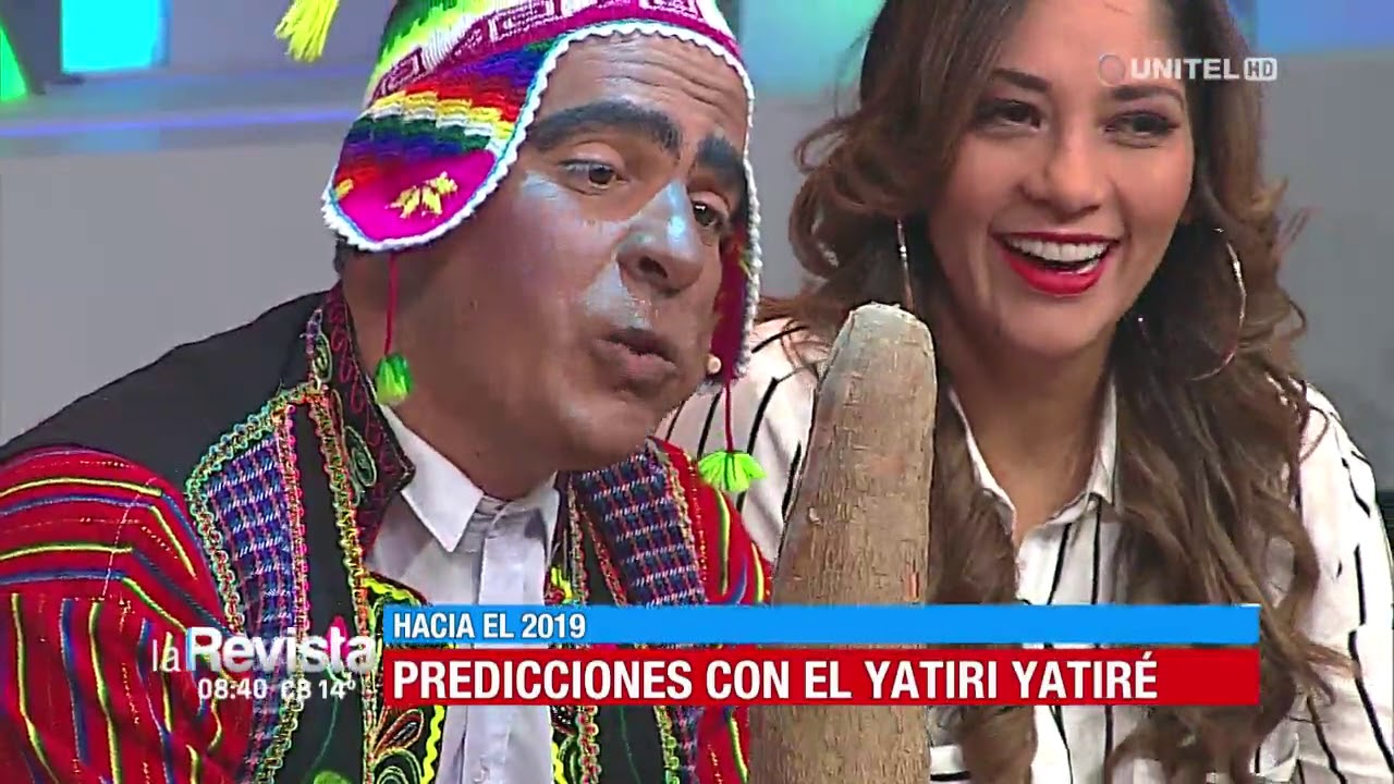 Humor: Conoce la predicción del Yatiri Yatiré para Oliver, Gabriela y Angélica